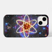 Coque Pour iPhone 14 Espace Atomique (Verso Horizontal)