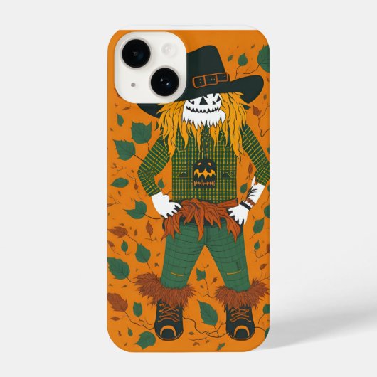 Coque Pour iPhone 14 Esprits d'Halloween | Cas téléphonique Ghost & Cit (Verso)