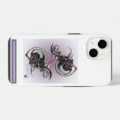 Coque Pour iPhone 14 " Essentialist Creation", Apple iPhone 14 Coque (Verso Horizontal)