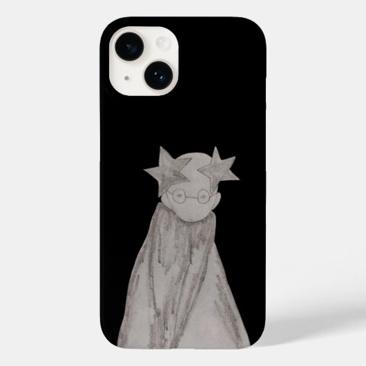 Coque Pour iPhone 14 Étoiles et lunettes bébé Coque-Mate coque iphone (Verso)