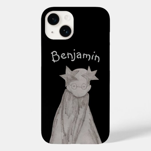 Coque Pour iPhone 14 Étoiles et lunettes bébé Coque-Mate coque iphone (Verso)