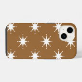 Coque Pour iPhone 14 Étoiles Rétro (Verso Horizontal)