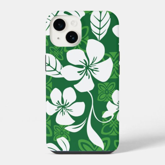 Coque Pour iPhone 14 Étui ALOHA FRIDAY (VERT) Case-Mate pour iPhone (Verso)
