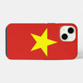 Coque Pour iPhone 14 Étui Apple Case-Mate patriotique, drapeau du Vietn (Verso Horizontal)
