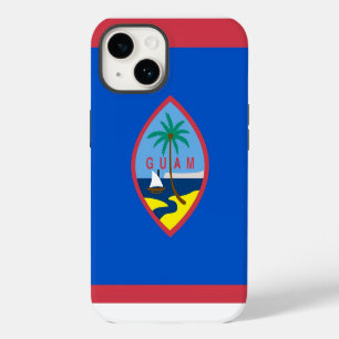 Coque Pour iPhone 14 Étui Case-Mate pour iPhone 14 avec drapeau de Guam