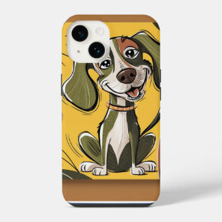 Coque Pour iPhone 14 étui chien personnalisé