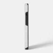 Coque Pour iPhone 14 Étui de nom de monogramme initial moderne minimal (Côté gauche)