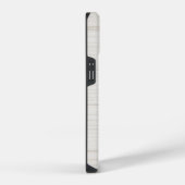 Coque Pour iPhone 14 Étui de nom de monogramme initial moderne minimal (Côté droit)