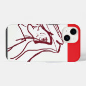 Coque Pour iPhone 14 Étui de téléphone à peinture rupestre (Verso Horizontal)