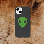 Coque Pour iPhone 14 Étui de téléphone Alien Vert