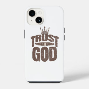 Coque Pour iPhone 14 Étui de téléphone Confiance en Dieu