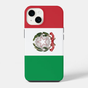 Coque Pour iPhone 14 étui de téléphone drapeau italien