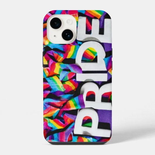 Coque Pour iPhone 14 Étui de téléphone Drapeau Mini Fierté (Verso)
