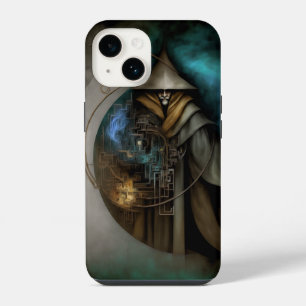 Coque Pour iPhone 14 Étui de téléphone Fantasy Dark Wizard Art de Mag