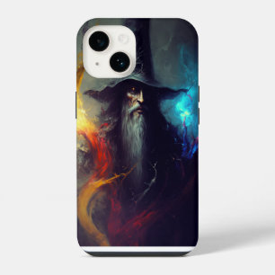 Coque Pour iPhone 14 Étui de téléphone Fantasy Dark Wizard Mage Art 2