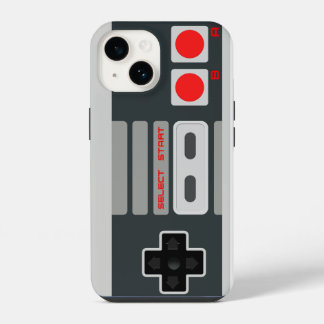 Coque Pour iPhone 14 Étui de téléphone manette NES