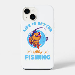 Coque Pour iPhone 14 étui de téléphone personnalisé pour pêcheurs