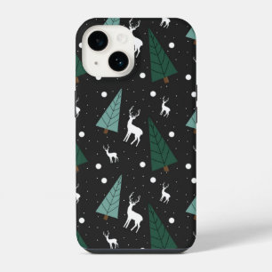 Coque Pour iPhone 14 Étui de téléphone Renne de Noël