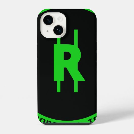 Coque Pour iPhone 14 Étui de téléphone RipCoin - Dans le Code Nous Avon (Verso)