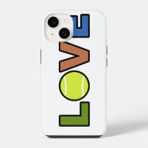 Étui de téléphone Tennis Love