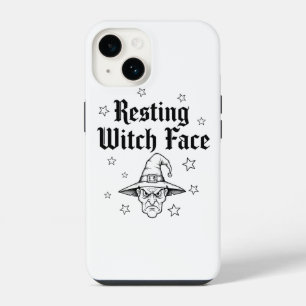 Coque Pour iPhone 14 Étui de téléphone Visage de Sorcière Décontractée