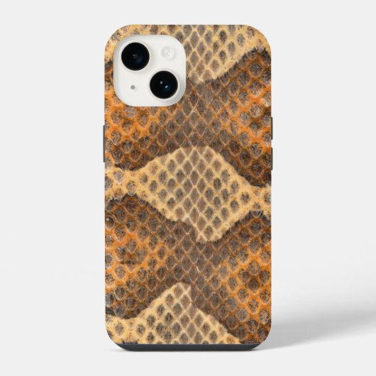 Coque Pour iPhone 14 Étui Eastern Copperhead (Verso)