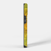 Coque Pour iPhone 14 Étui floral iris jaune nommé (Côté droit)