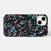 Coque Pour iPhone 14 Étui Funky Splatter pour iPhone (Verso Horizontal)