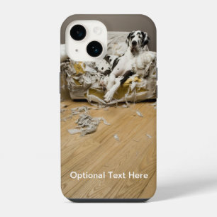 Coque Pour iPhone 14 Étui iPhone 14 à peine présent pour Grand Danois s