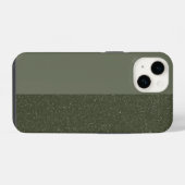 Coque Pour iPhone 14 Étui iPhone 14 à texture divisée personnalisable (Verso Horizontal)