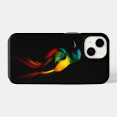 Coque Pour iPhone 14 Étui iPhone 14 Case-Mate Black 4 Luxe, Oiseau Arc- (Verso Horizontal)