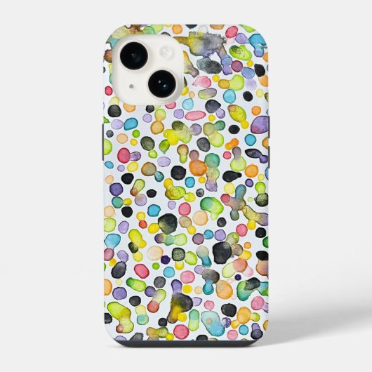 Coque Pour iPhone 14 Étui iPhone Atomic Gumdrops (Verso)