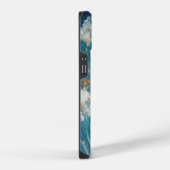 Coque Pour iPhone 14 Étui iPhone Azure Stride 🐅 (Côté droit)