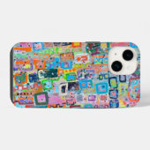 Coque Pour iPhone 14 Étui iPhone Block Party (Verso Horizontal)
