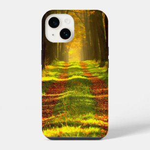 COQUE POUR iPhone 14 ÉTUI IPHONE BOÎTE LOUTRE NATURE FORET