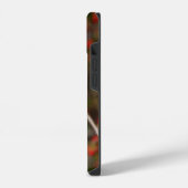 Coque Pour iPhone 14 Étui iPhone Bourgeons de printemps rouges (Côté gauche)
