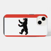 Coque Pour iPhone 14 Étui iPhone Case-Mate avec drapeau de Berlin (Verso Horizontal)