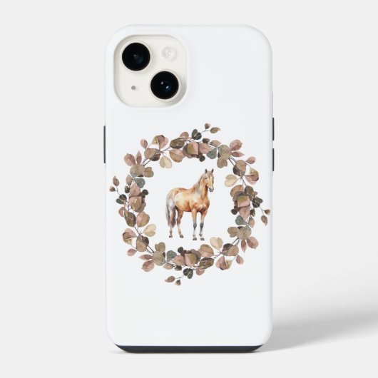 Coque Pour iPhone 14 Étui iPhone Cheval (Verso)