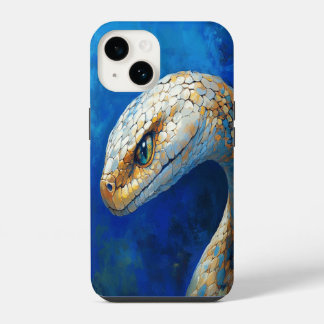Coque Pour iPhone 14 Étui iPhone Coeur de serpent 🐍