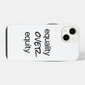 Coque Pour iPhone 14 Étui iPhone Égalité Plutôt que Équité (Verso Horizontal)