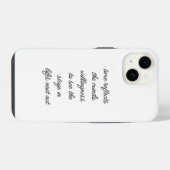 Coque Pour iPhone 14 Étui iPhone Life's Next Act (Verso Horizontal)
