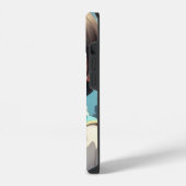 Coque Pour iPhone 14 Étui iPhone monogrammé Anime étudiant Case-Mate (Côté gauche)