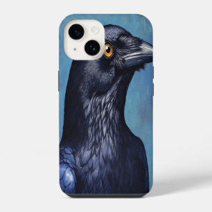Coque Pour iPhone 14 Étui iPhone Mystic Crow – Art Fantastique Animal, 