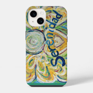 Coque Pour iPhone 14 Étui iPhone personnalisé Serenidad Angel Word Art