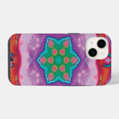 Coque Pour iPhone 14 Étui iPhone Rosette Kaléidoscope (Verso Horizontal)