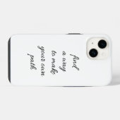 Coque Pour iPhone 14 Étui iPhone Your Own Path (Verso Horizontal)