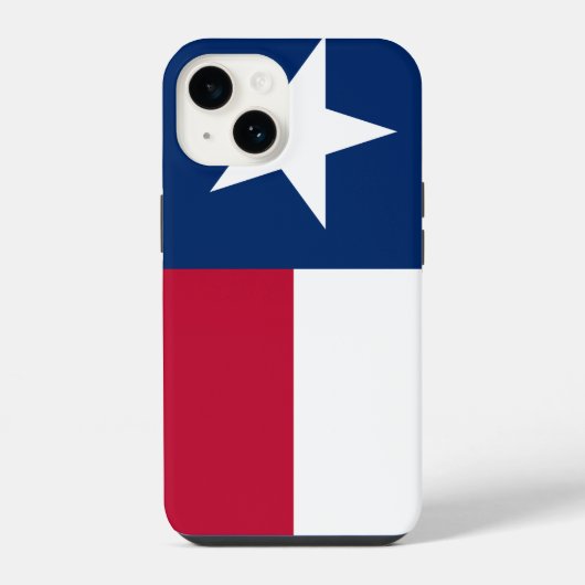 Coque Pour iPhone 14 étui OtterBox iPhone drapeau du Texas (Verso)