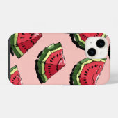 Coque Pour iPhone 14 étui pastèque (Verso Horizontal)