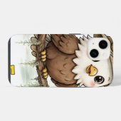 Coque Pour iPhone 14 Étui pour iPhone 14 Lil' Bayou Explorers Eagle (Verso Horizontal)