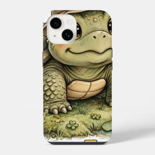 Coque Pour iPhone 14 Étui pour iPhone 14 Lil' Bayou Explorers Tortue